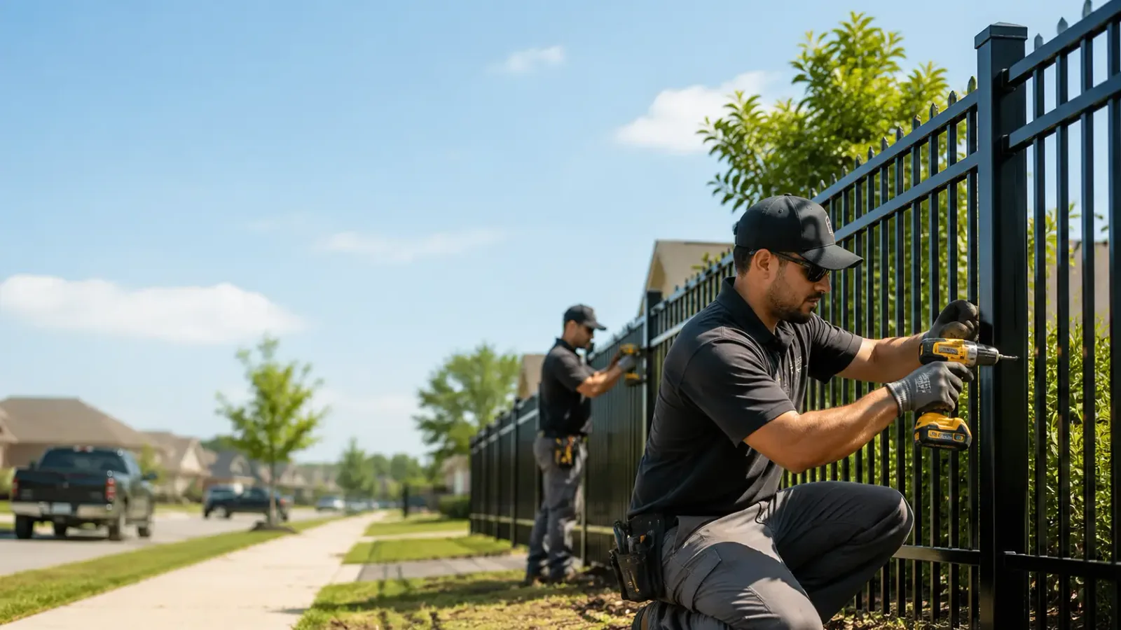 Metal Fence Installation in Beech Grove, AR